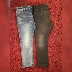 Denim Black & Blue Jeans